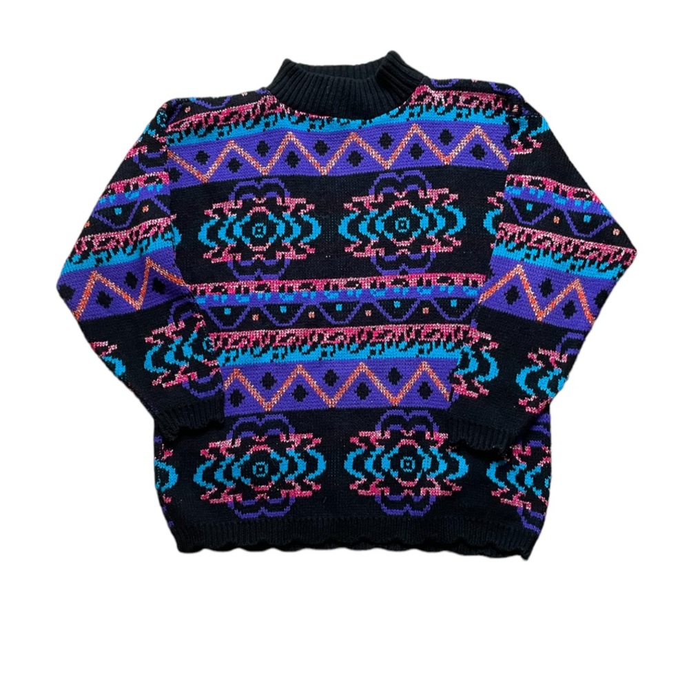 Vintage retro funky sweater
